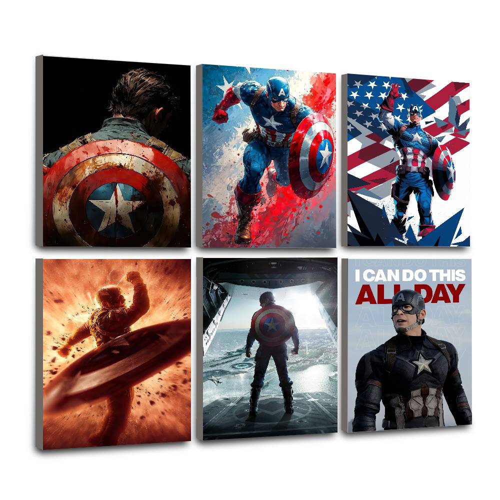 Resin Art Home Decor - MAR C-Captain America lassic Cover Diamond