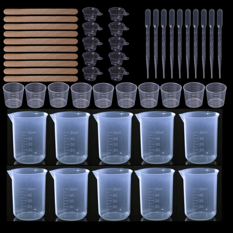 Resin Mixing Cup - 39BB Silicone Resin Measuring Cups Tool