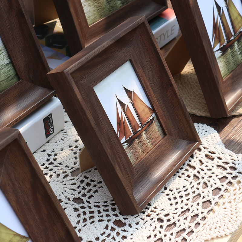 Resin Art Table Top - Vintage Resin Photo Frame Classic Wall