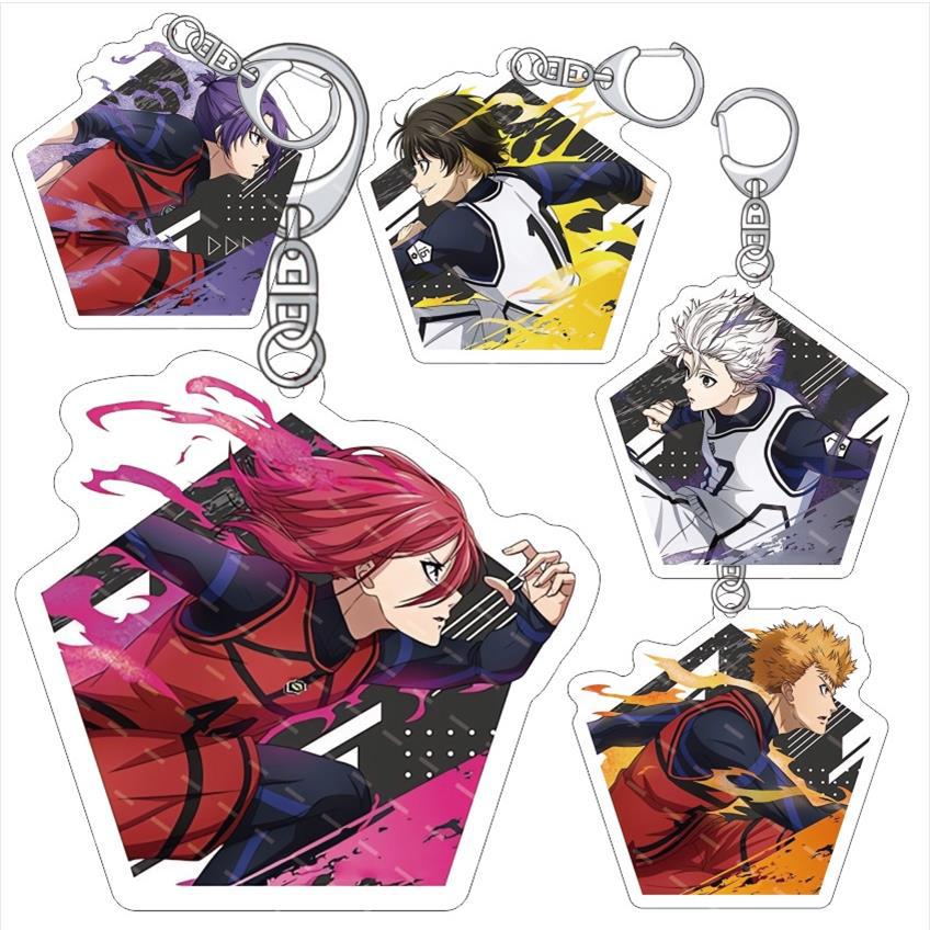 Resin Art Things - Anime Blue Lock Acrylic Girl Keychain