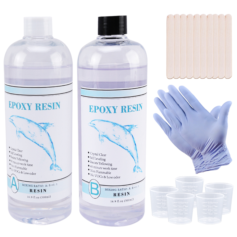 Resin Mixing Cup - 1:1 Clear Epoxy Resin Crystal Clear