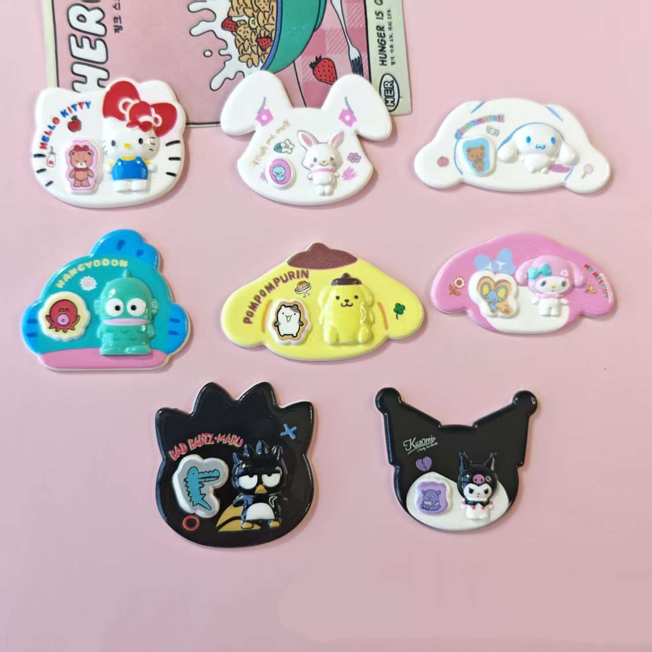 Resin Art Case - 10pcs Cute Character Resin Cabochons DIY