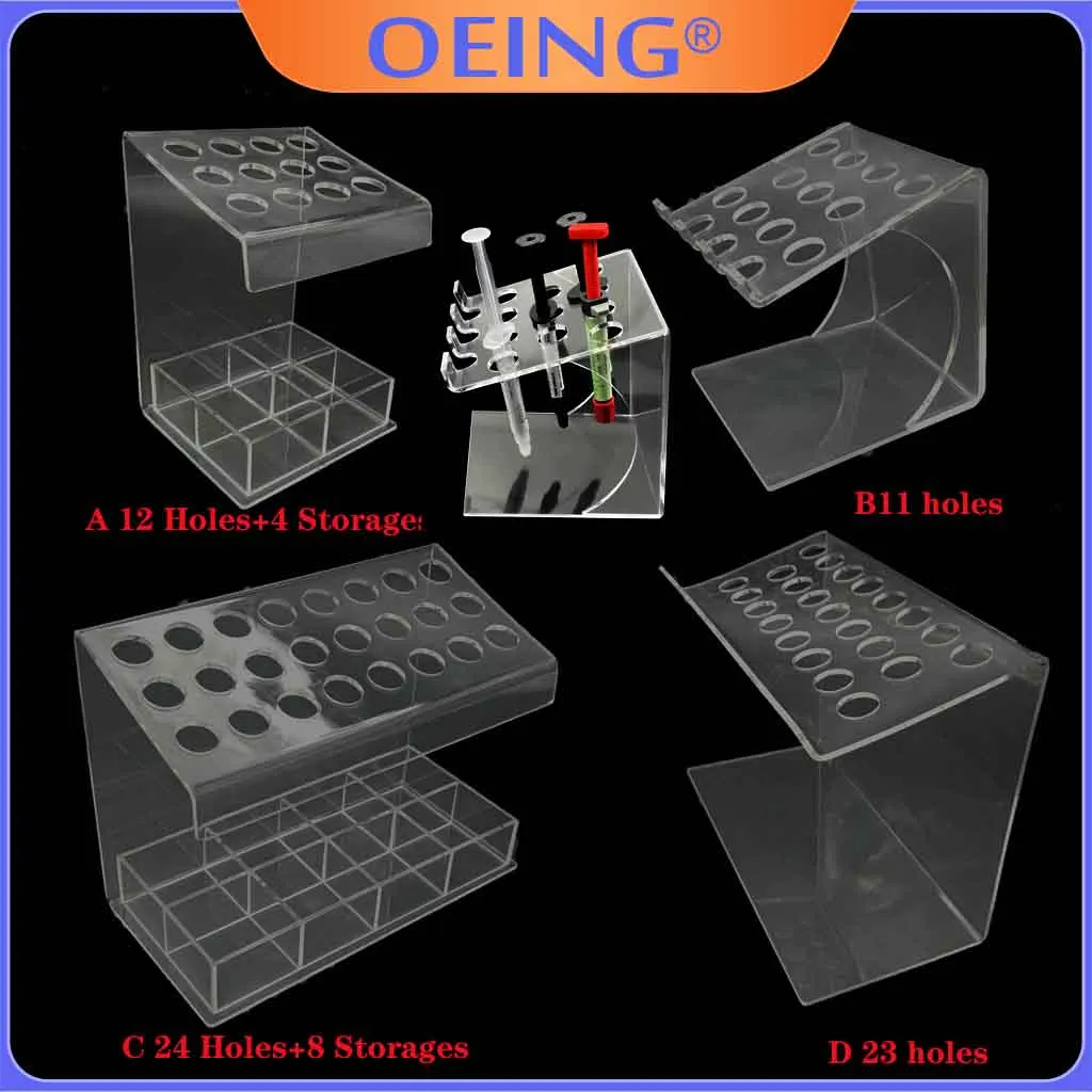 Resin Art Case - Dental Composite Resin Holder Syringe Acrylic