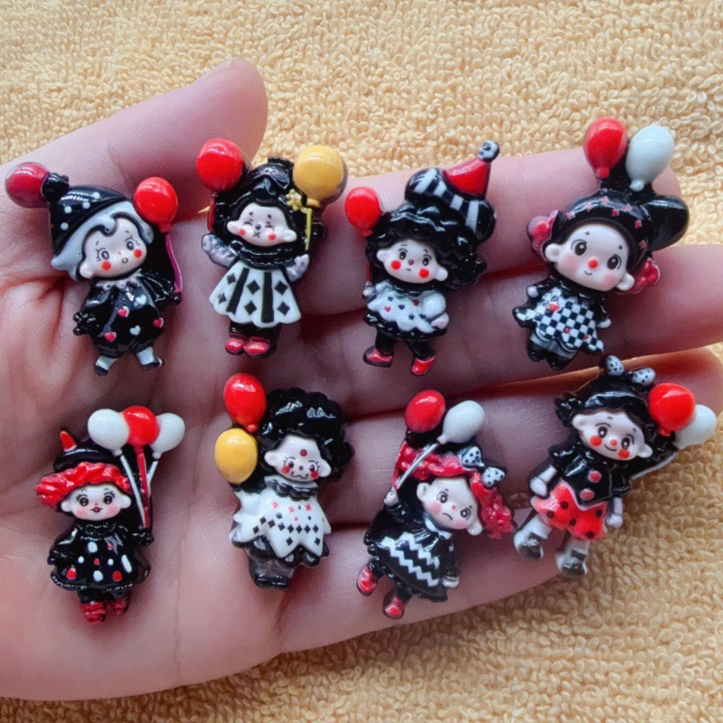 Resin Art Store - 12pcs Joker Balloon Children's Fun Handmade