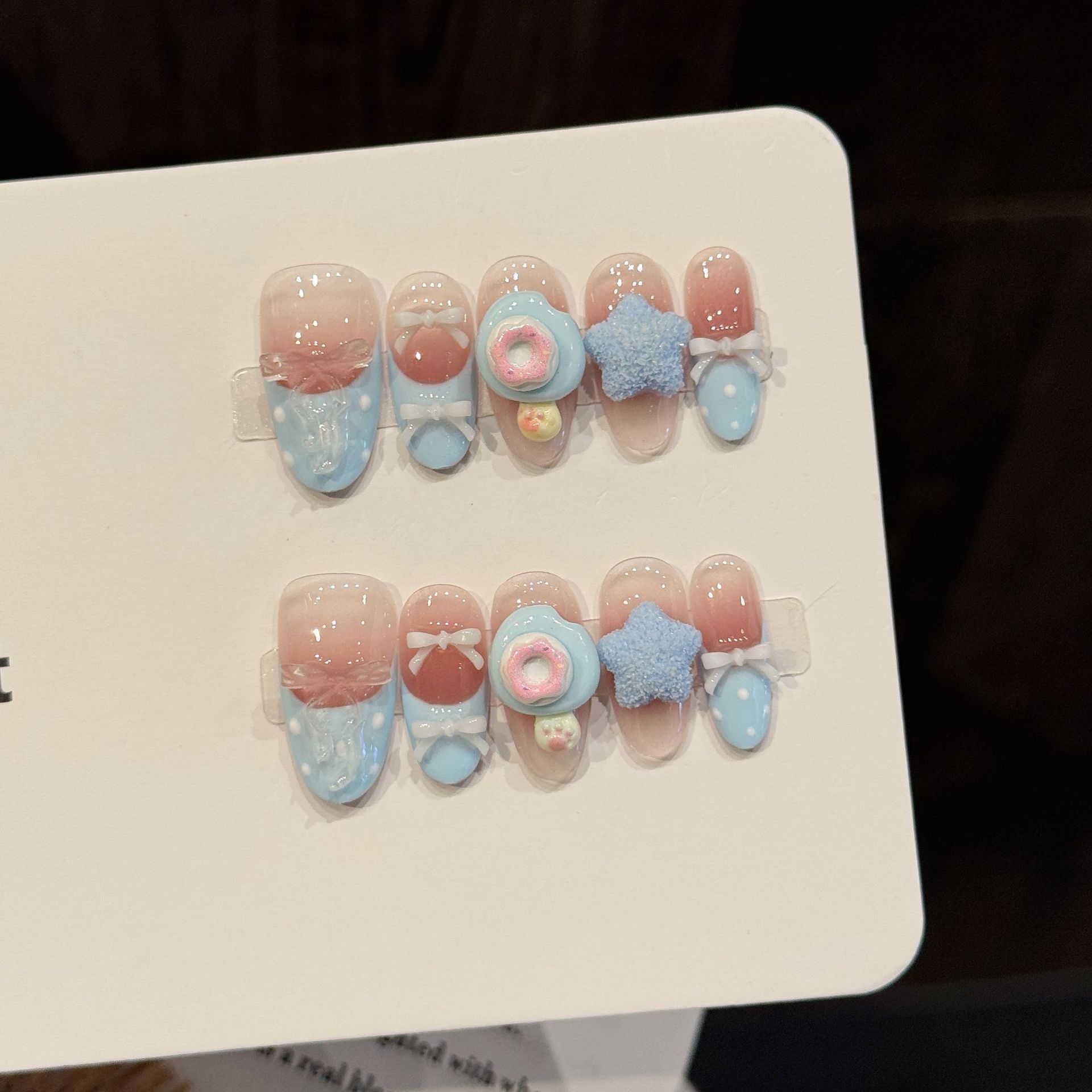 10pcs Pure Hand Pressed Short  - Resin Art Ideas ulasan dan harga