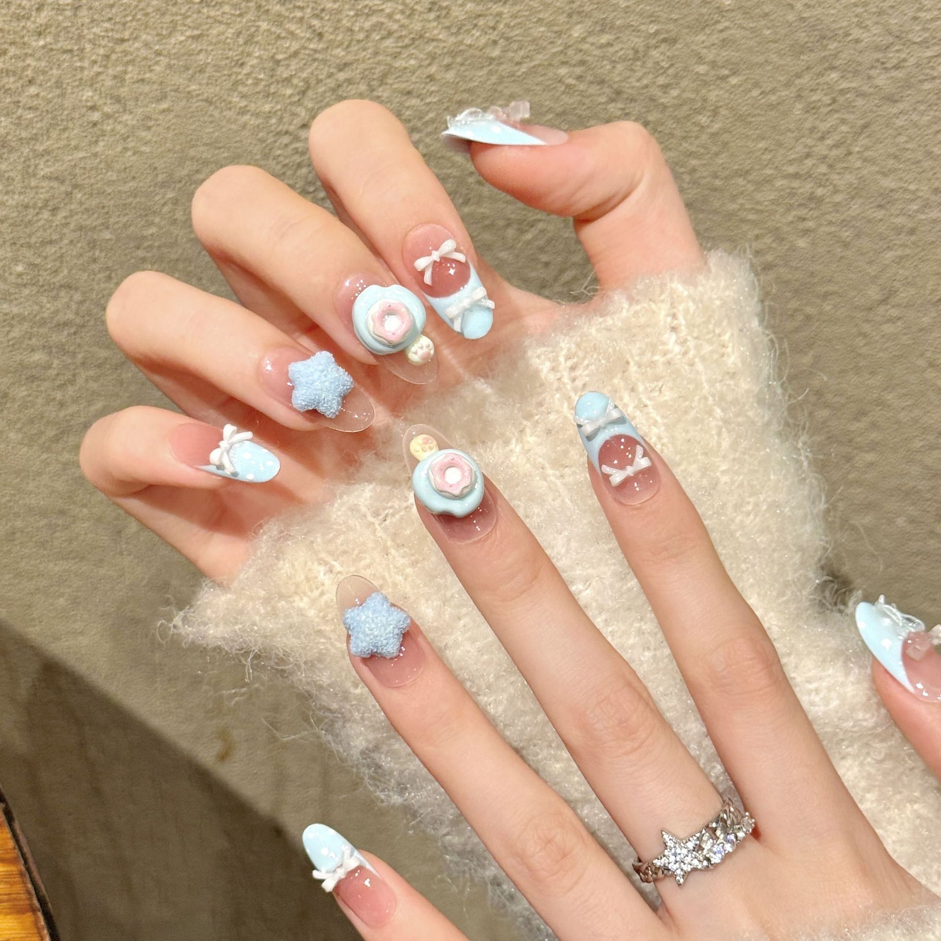 10pcs Pure Hand Pressed Short  - Resin Art Ideas ulasan dan harga