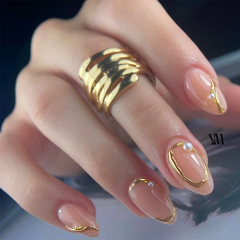 MTSSII 2/3Pcs Metallic Liner G - Resin Art With Rose ulasan dan harga