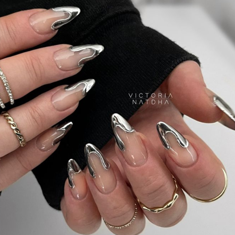 MTSSII 2/3Pcs Metallic Liner G - Resin Art With Rose ulasan dan harga