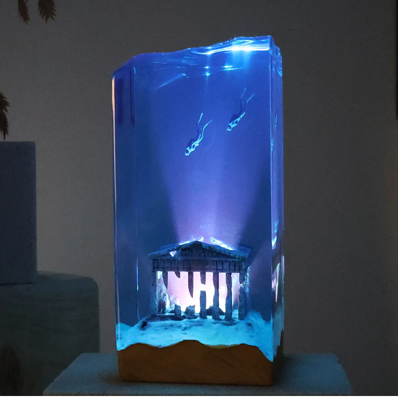 NEW Marine Art Home Decoration - Resin Art Table Top ulasan dan harga