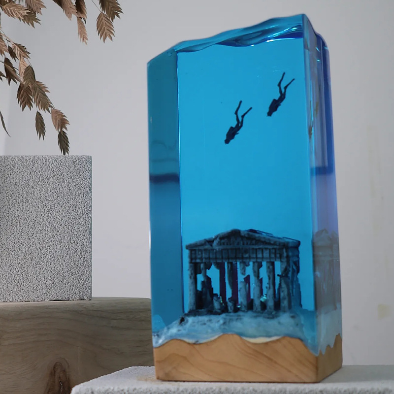 NEW Marine Art Home Decoration - Resin Art Table Top ulasan dan harga