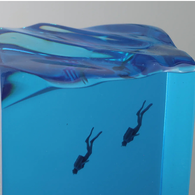 NEW Marine Art Home Decoration - Resin Art Table Top ulasan dan harga