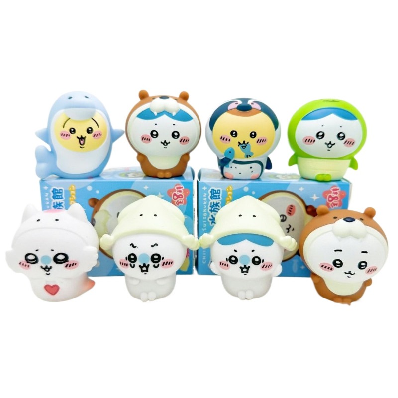 8pcs/Box Kawaii Chiikawa Aquar - Resin Art Case ulasan dan harga