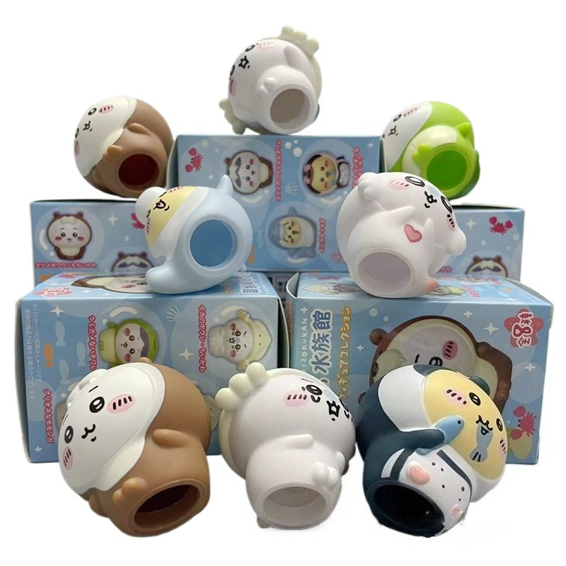 8pcs/Box Kawaii Chiikawa Aquar - Resin Art Case ulasan dan harga