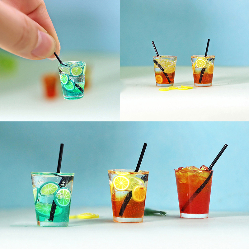 Lemon Tea/Beer/Milk Tea Cups M - Resin Art Kitchen ulasan dan harga