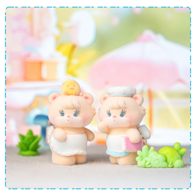 Hot 8pcs/Set MIKKO Petite Pet  - Resin Art Case ulasan dan harga