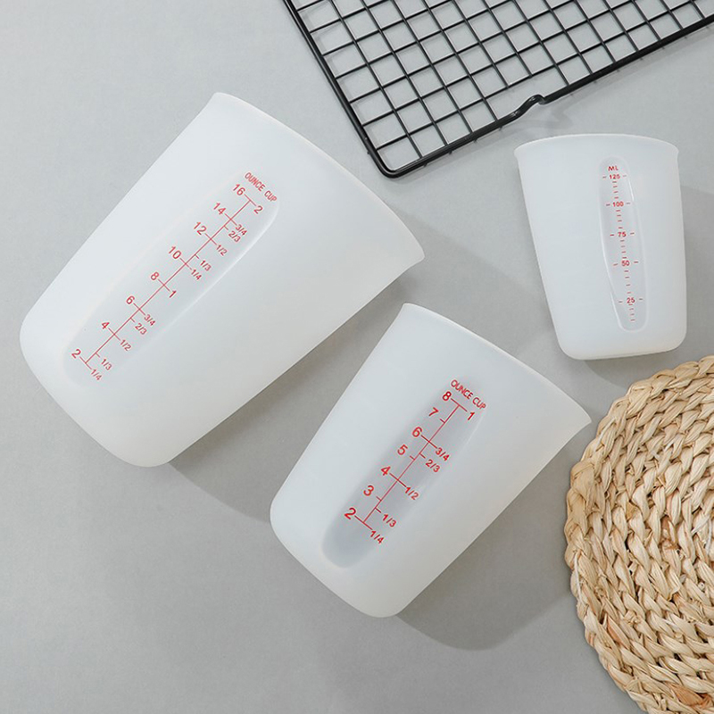 125/250/500ml Silicone Measuri - Resin Mixing Cup ulasan dan harga