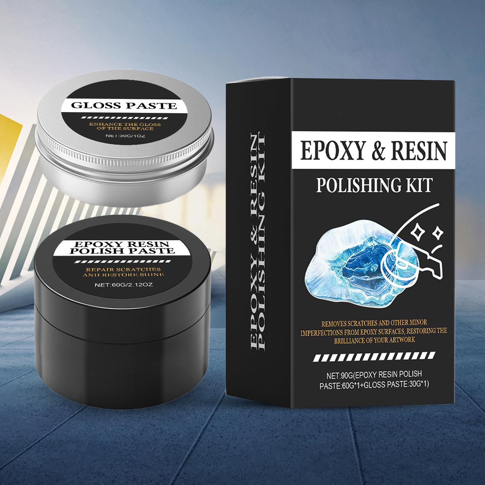 Epoxy resin high gloss polishi - Resin Art Kit ulasan dan harga