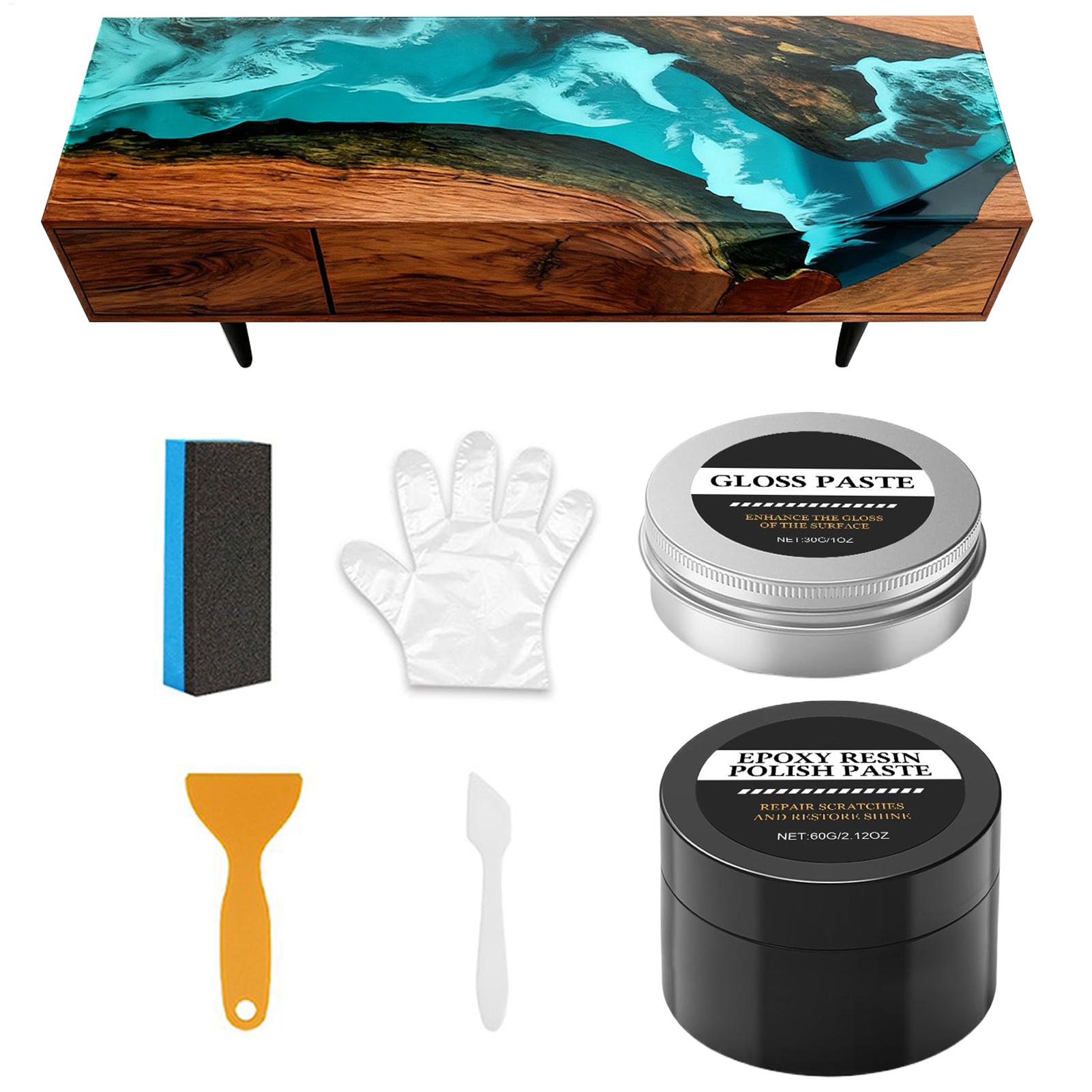 Epoxy resin high gloss polishi - Resin Art Kit ulasan dan harga