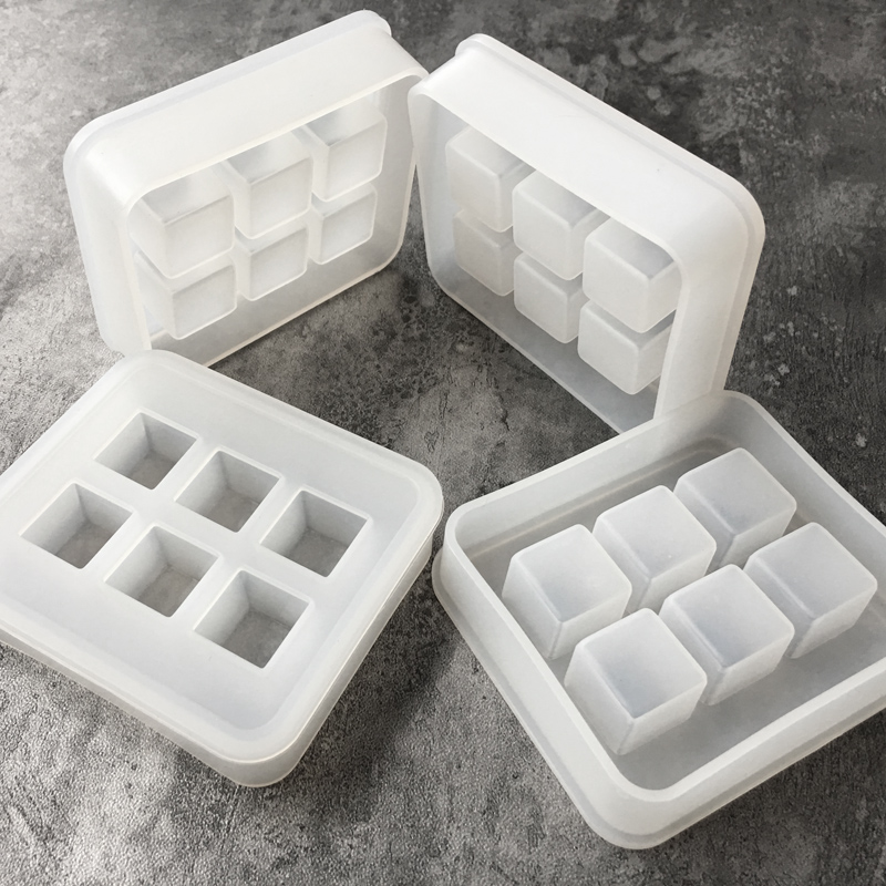 Silicone Mold 16mm Cube ball b - Resin Art Glue ulasan dan harga