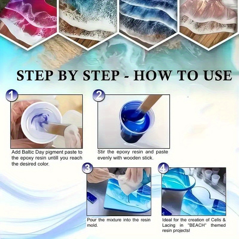 24 Colors/8 Colors 5g 0.18oz P - Resin Art Table Top ulasan dan harga