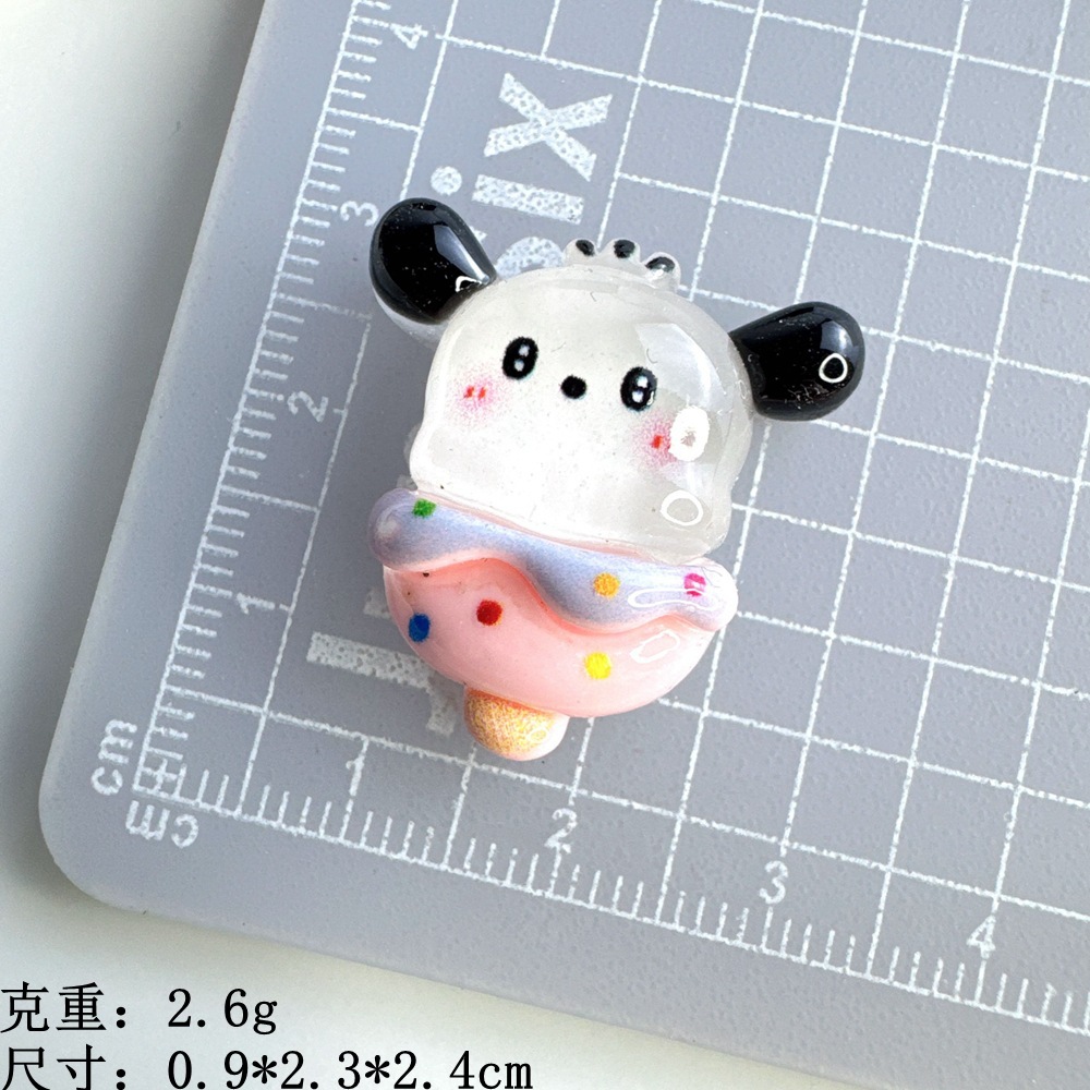 20pcs Glow In Dark Ice Cream P - Resin Art Case ulasan dan harga