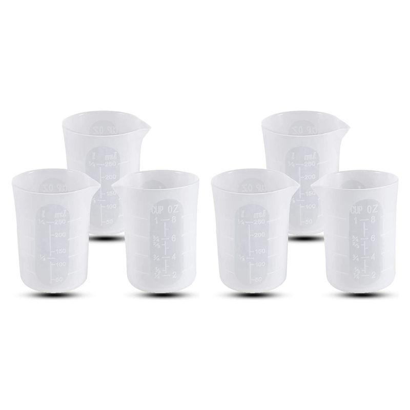 DT19-250 Ml Silicone Measuring - Resin Mixing Cup ulasan dan harga