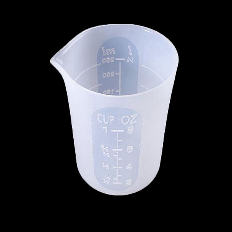 DT19-250 Ml Silicone Measuring - Resin Mixing Cup ulasan dan harga
