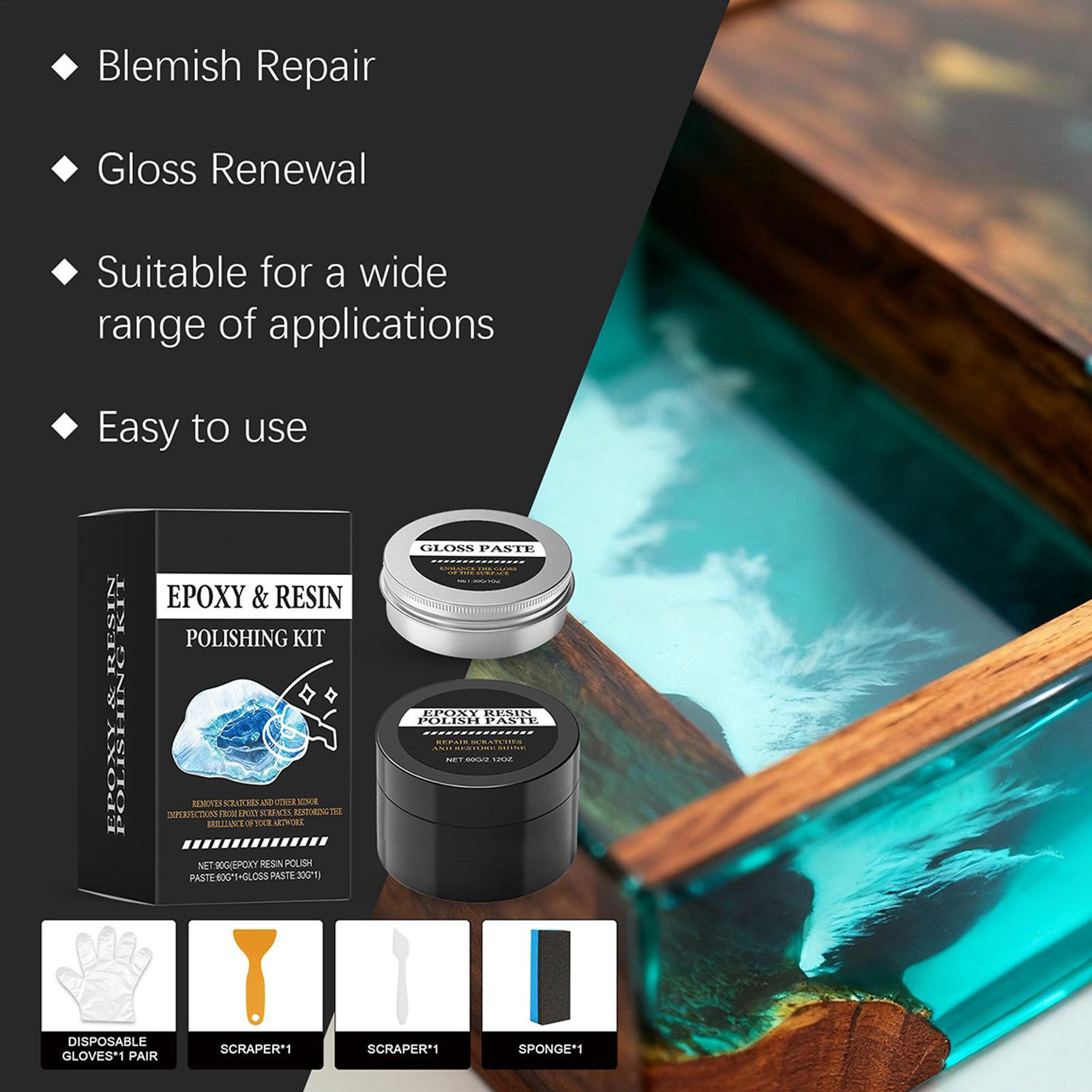 Epoxy Resin Polishing Kit - Cr - Resin Art Kit ulasan dan harga
