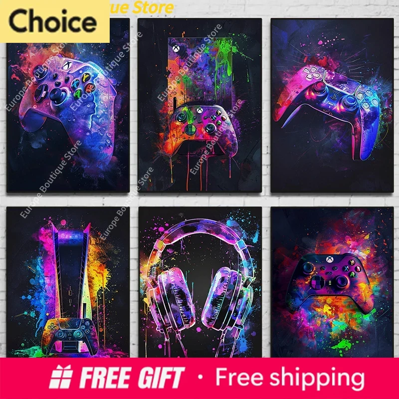 2026 Watercolor Neon Video Gam - Resin Art Video ulasan dan harga