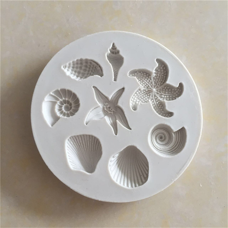 New【Ocean Biological Conch Sea - Silicone Mold Ocean ulasan dan harga