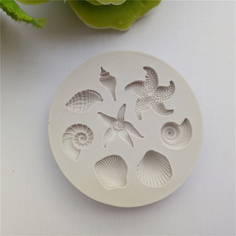 New【Ocean Biological Conch Sea - Silicone Mold Ocean ulasan dan harga
