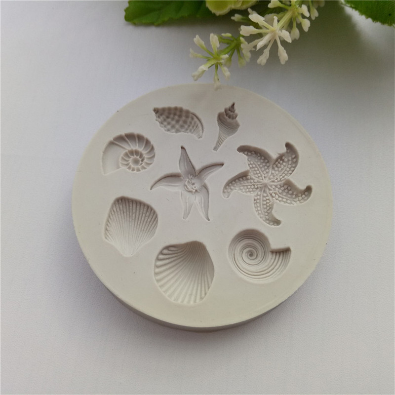 New【Ocean Biological Conch Sea - Silicone Mold Ocean ulasan dan harga