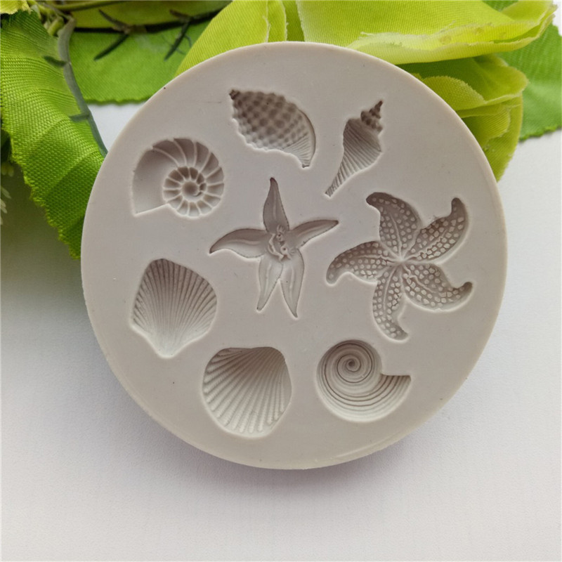 New【Ocean Biological Conch Sea - Silicone Mold Ocean ulasan dan harga