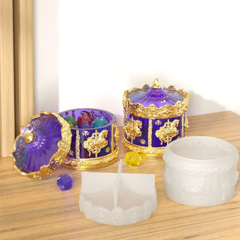 1Set Candle Jar Resin Mold Car - Resin Art Case ulasan dan harga