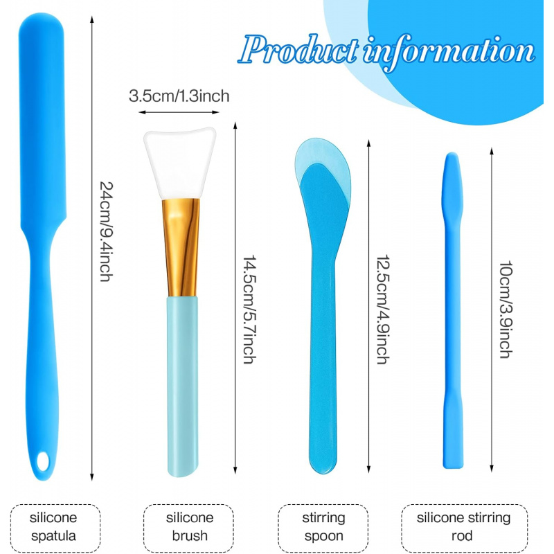 12Silicone Stirring Rod Set，Si - Resin Mixing Cup ulasan dan harga