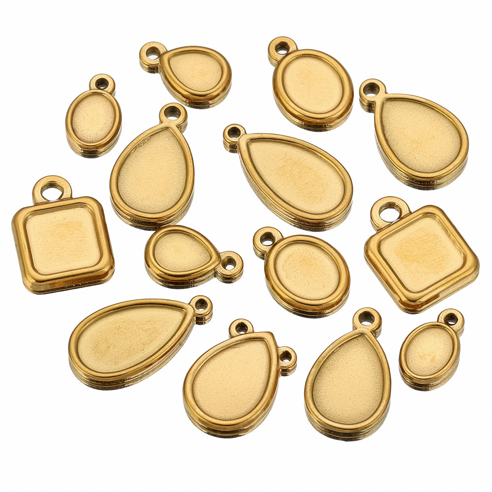5pcs Stainless Steel Square Dr - Resin Art Store ulasan dan harga