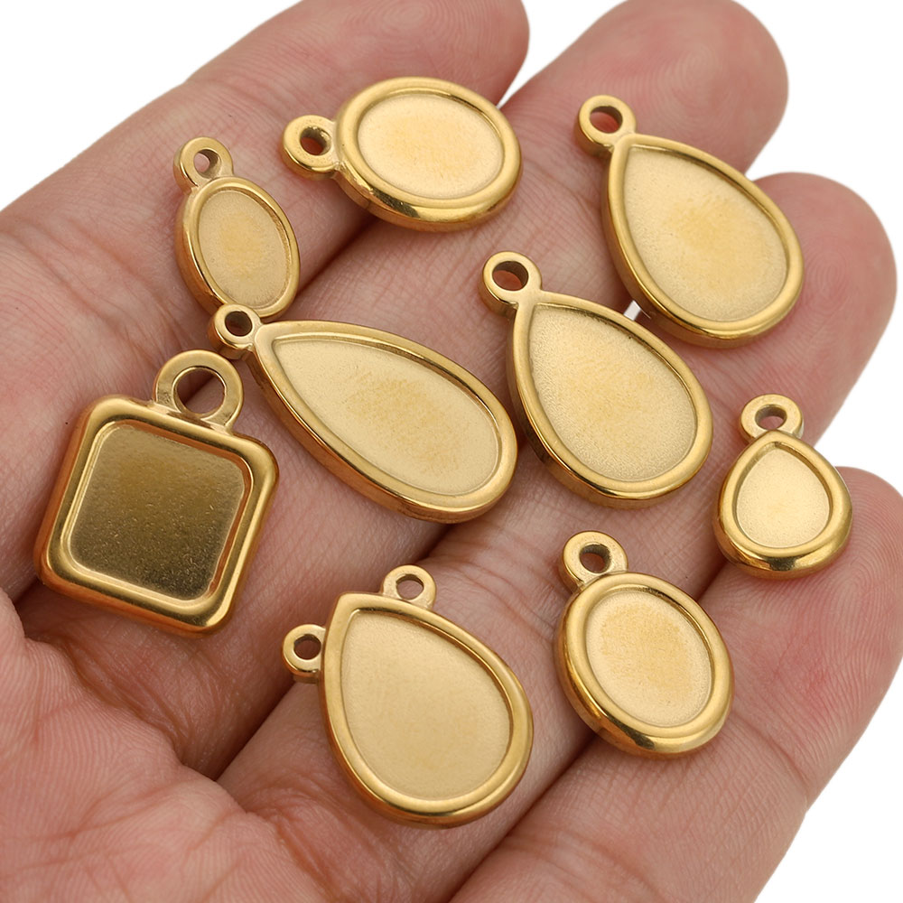 5pcs Stainless Steel Square Dr - Resin Art Store ulasan dan harga
