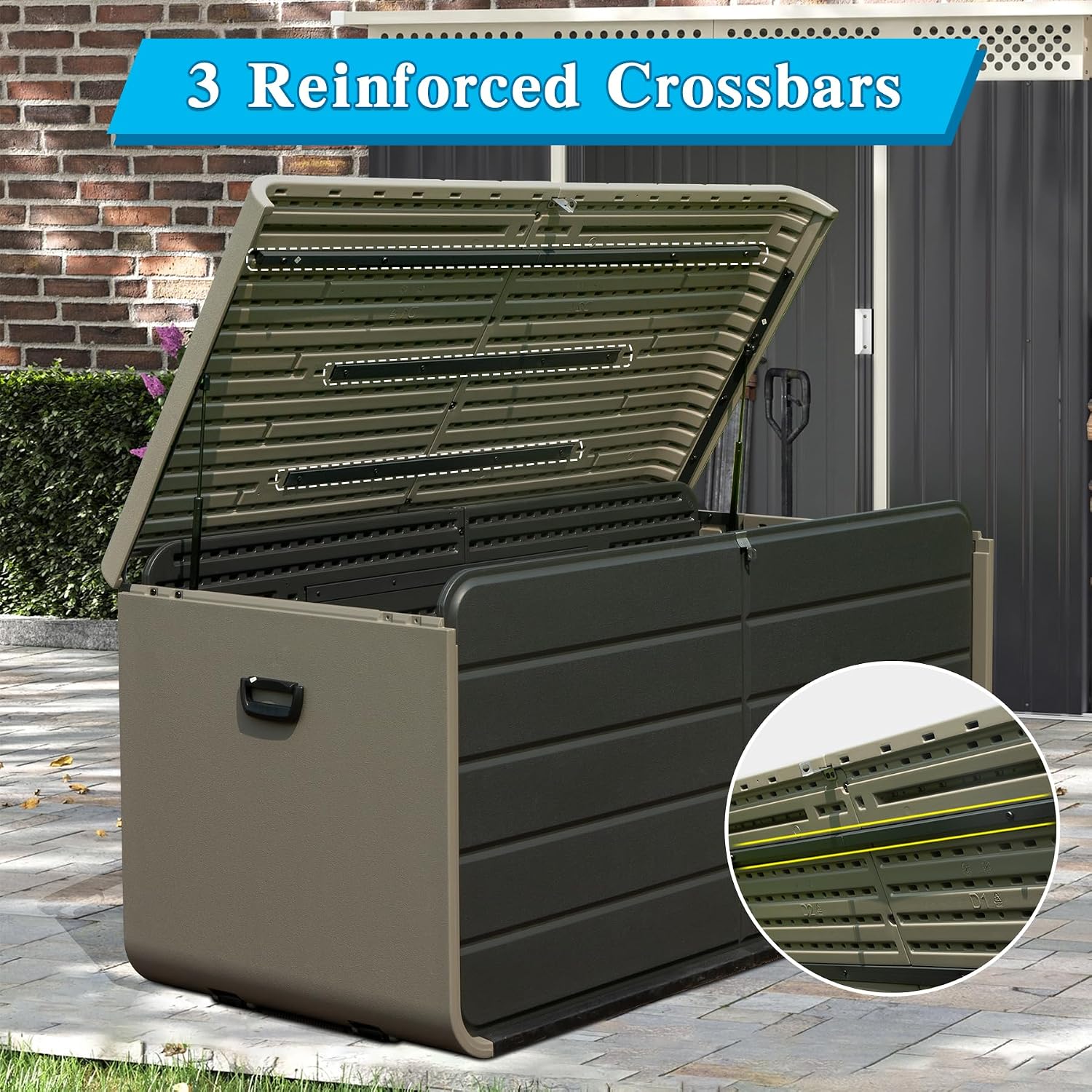 Indoor Outdoor Storage Box 200 - Resin Art Case ulasan dan harga