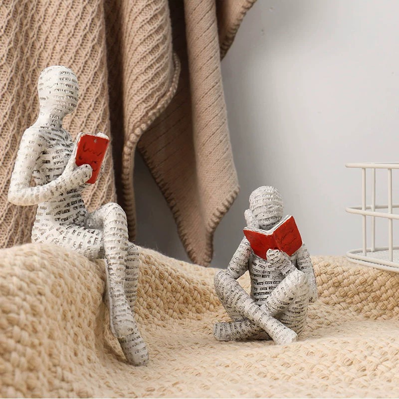 1pc Creative Reading Paper Pul - Resin Art Gift For Anniversary ulasan dan harga