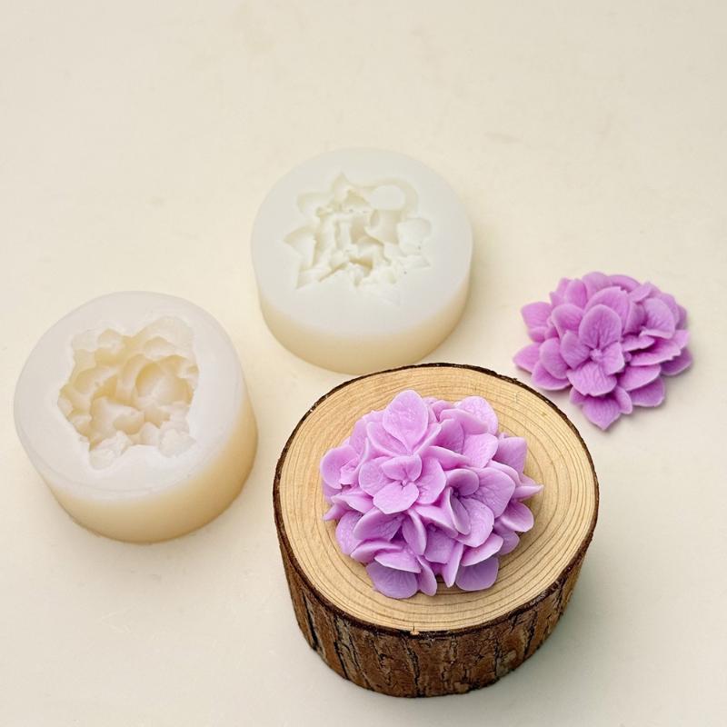 ●Hydrangea Flower Silicone Mol - Resin Art Kitchen ulasan dan harga