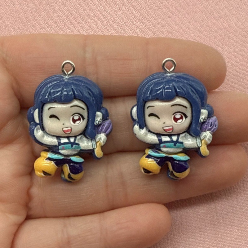 10pcs resin cartoon pendant, D - Resin Art Store ulasan dan harga