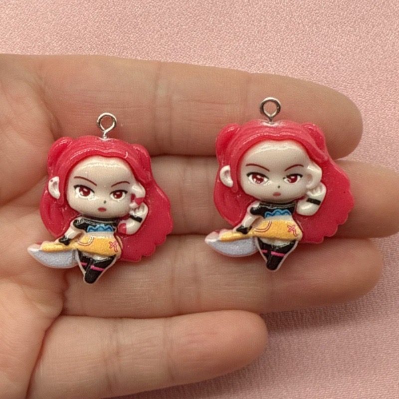 10pcs resin cartoon pendant, D - Resin Art Store ulasan dan harga