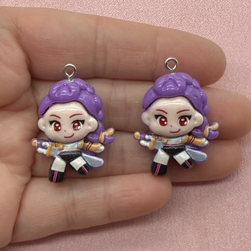 10pcs resin cartoon pendant, D - Resin Art Store ulasan dan harga