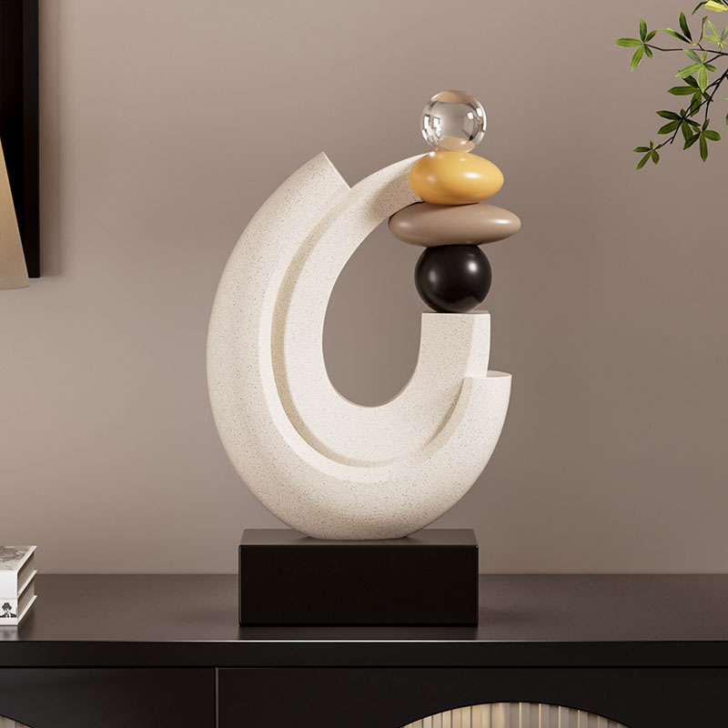 Home Decor Lucky Stone Statue  - Resin Art Gift For Anniversary ulasan dan harga