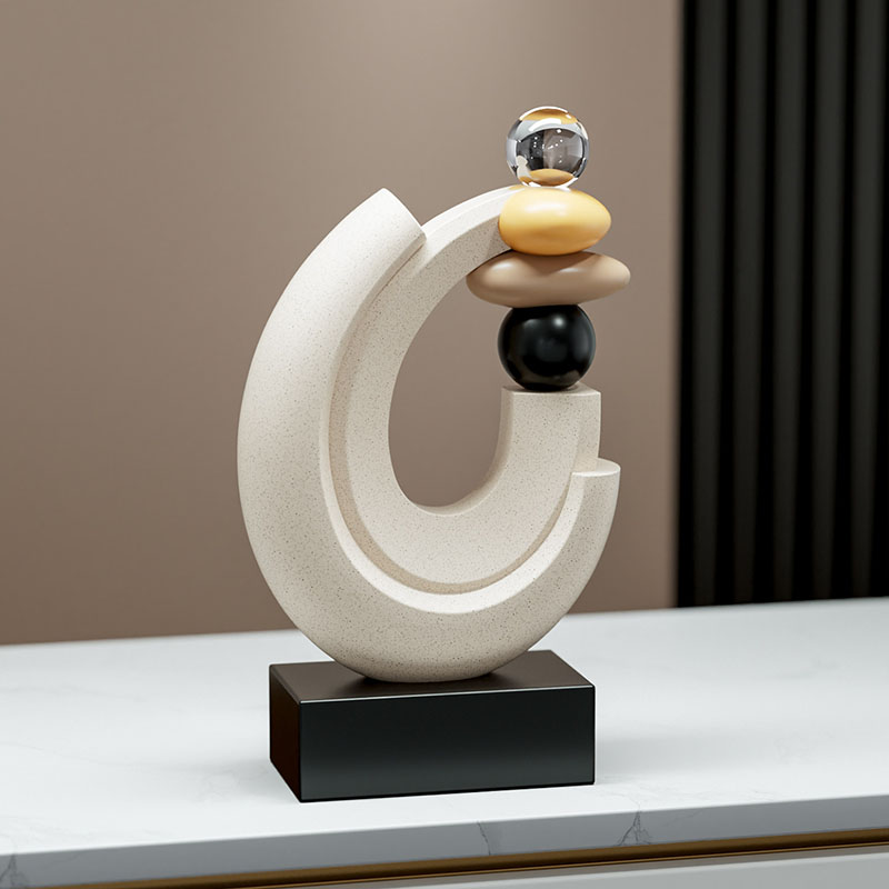 Home Decor Lucky Stone Statue  - Resin Art Gift For Anniversary ulasan dan harga