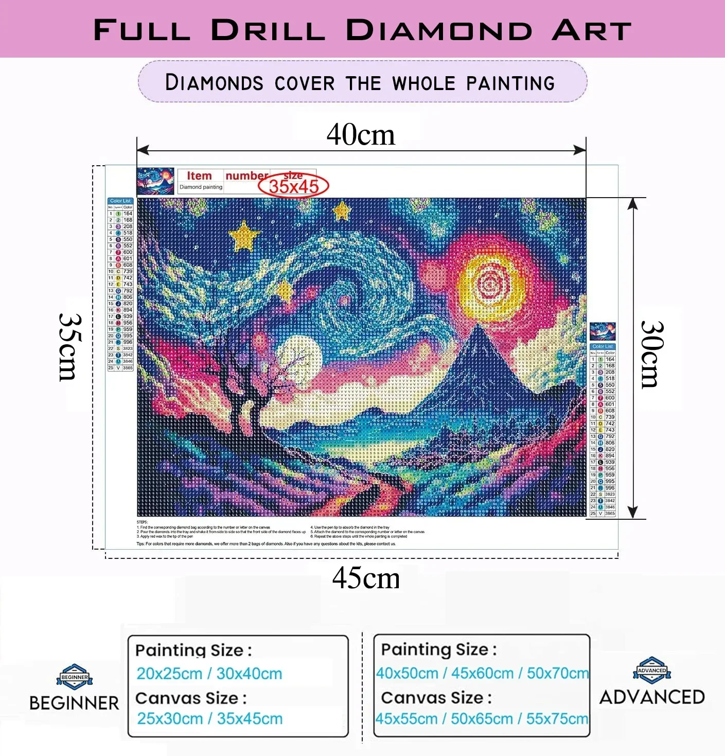 1pc frameless Diamond Painting - Resin Art Quran ulasan dan harga