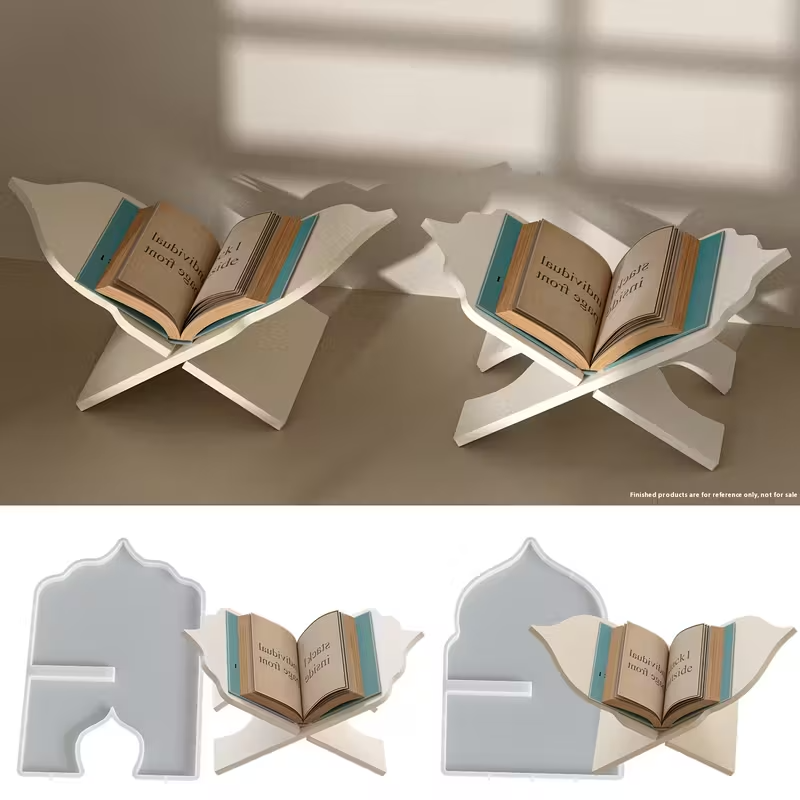 DIY Folding Book Stand Silicon - Resin Art Quran ulasan dan harga