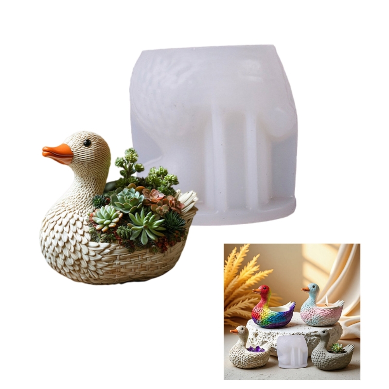 Reusable Silicone Duck Mold Si - Resin Art Ideas ulasan dan harga