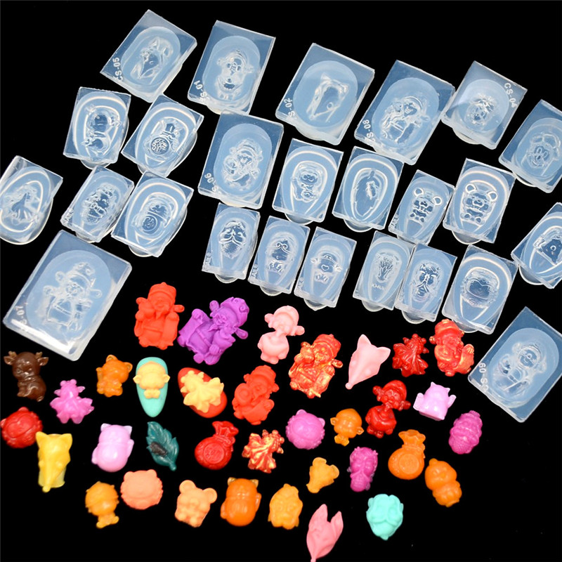 SNASAN 3D Cute Goldfish The Go - Silicone Mold Ocean ulasan dan harga