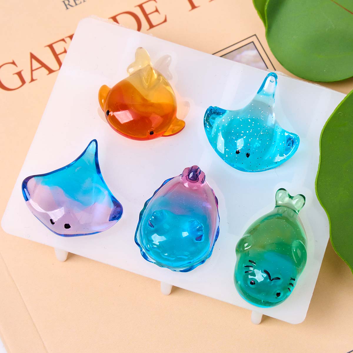 3D Healing Kawaii Manta Ray Wh - Silicone Mold Ocean ulasan dan harga